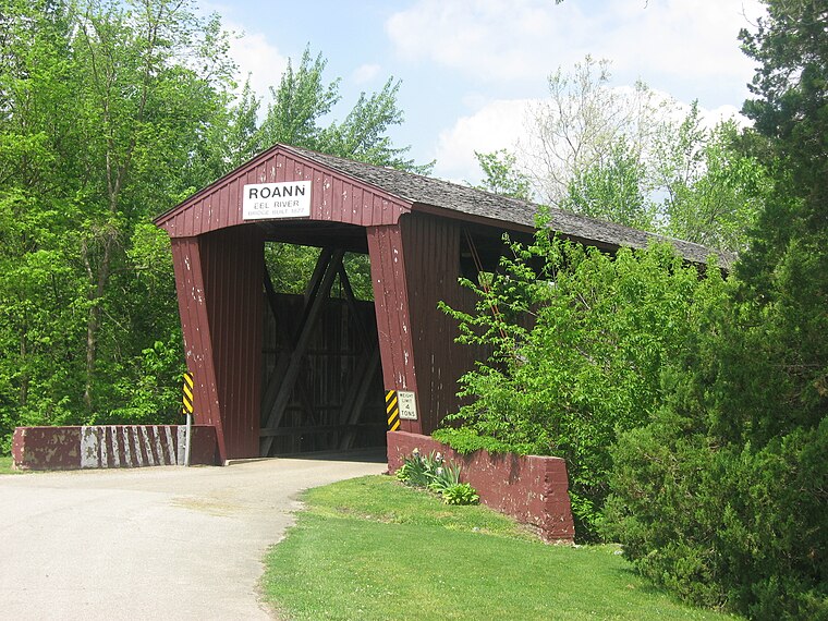 Roann Bridge, Wabash County, Indiana